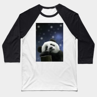 Sleeping Panda Baseball T-Shirt